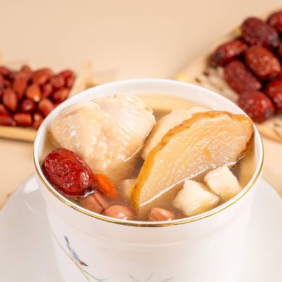 سعر جيد Gastrodia Huai Shan حساء الدجاج الفوري تعقيم درجة حرارة عالية الانترنت