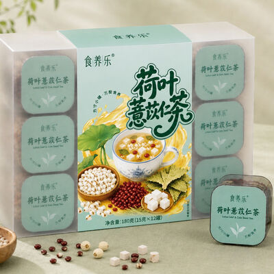 سعر جيد OEM/ODM Private Label Weight Management Tea Coix Seed & Lotus Leaf Instant Herbal Blend الانترنت